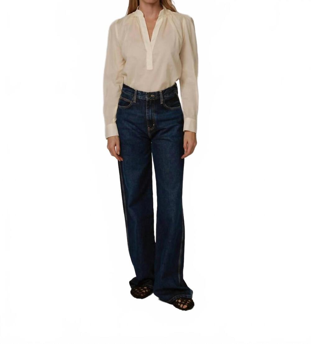 NEW CISSA the puff shirt in butter yellow sheer